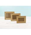 Pictures 4 cm frames with photo glass Ref.PVL4