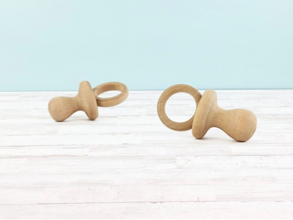 Wooden pacifier Ref.P60CH01