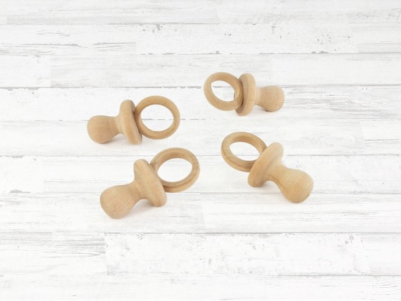 Wooden pacifier Ref.P60CH01