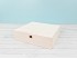 Caja de madera 34,5x29,5x9,5 cm. c/bisagra, broche y 9 divisiones Ref.P78C05