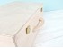 Wooden suitcase box 38.5x26.5x16 cm. with handle Ref. PCM55