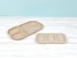 Wooden trays with 3 compartments, 2 models Ref. DRKC51