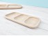 Wooden trays with 3 compartments, 2 models Ref. DRKC51