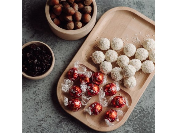 Bandejas de madera 3 compartimentos 2 modelos Ref.DRKC51