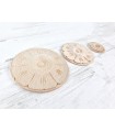Apply hand-carved ceiling lamp several measures Ref.2353