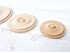 Plain wooden ceiling light, various sizes Ref.2354