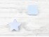 Children's handles 7 cm. LIGHT BLUE