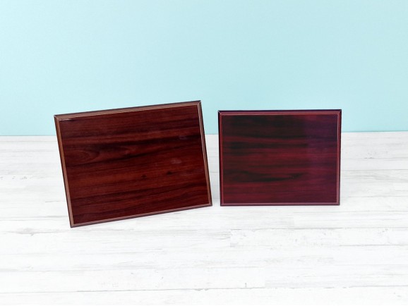 Wooden support for Tribute Plaques, 2 sizes, Ref.MS50
