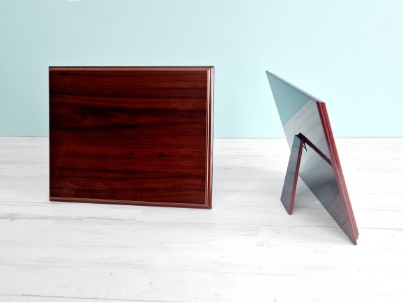 Soporte de madera para Placas de Homenaje 2 medidas Ref.MS50