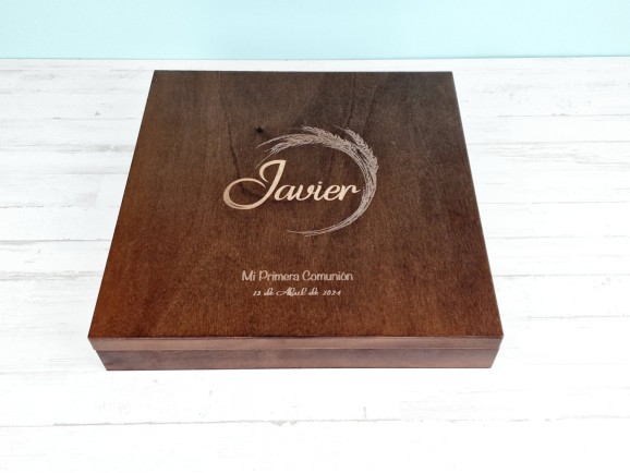 Wooden box case for album, 3 finishes Ref.PCA33