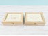 Caja de madera c/tapa de cristal varias medidas Ref.P119