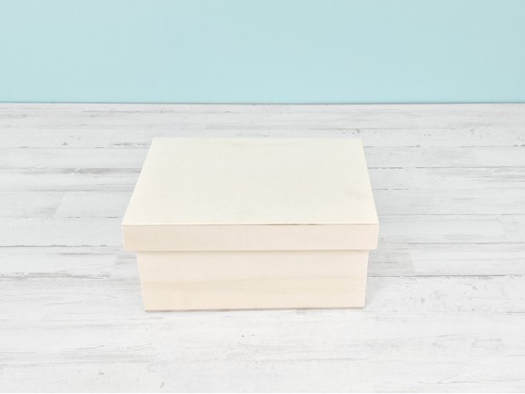 Caja de madera 23,5x17x11,5 cm. c/tapa Ref.P00CF1AS