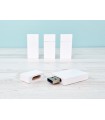 Classic white wooden pendrive with magnet Ref.USBCH11