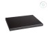 Peana de madera Rectangular Negra 29x21,5x2 cm. Ref.MS20155