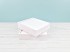 White pine wood box 29x24x7 cm. with sliding lid Ref.PF2025B