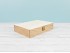 Wooden box 26x19x6 cm. with hinge, suitcase clasp Ref.PC6FM