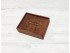 Aged pine wood box 23.5x18.5x7 cm. with sliding lid Ref.PF1520T