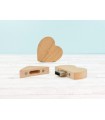 Wooden Heart PenDrive with magnet Ref.USBCH6