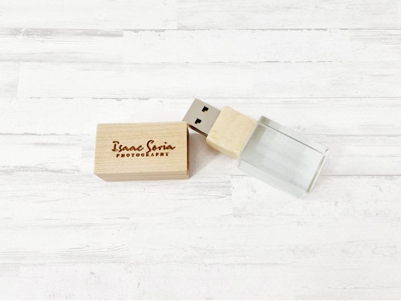 PenDrive de Madera y Cristal Ref.USBCH5