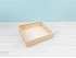 Pine wood box 29x24x7 cm. with methacrylate lid Ref.PF2025M