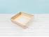 Pine wood box 29x24x7 cm. with methacrylate lid Ref.PF2025M