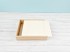 Caja de madera pino 29x24x7 cm. c/tapa corredera Ref.PF2025