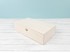 Wooden box 2 Bottles of wine Hinge and Clasp Ref.2botBB