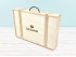 Caja pino 6 Botellas de vino Tipo embalaje Ref.6botTE