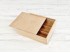 Caja madera 3 Botellas de vino Tapa Corredera Ref.3BotTCOK