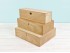 Caja madera 2 Botellas de vino Bisagra y Broche Ref.2botBBOK