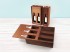 Aged wooden box for bottles Sliding Lid Silhouette Ref.BotTCTR