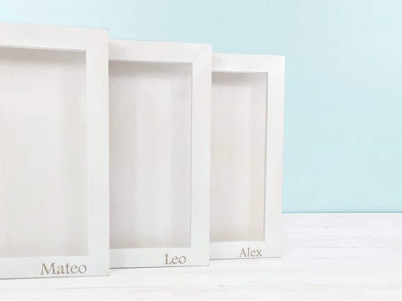 Caja Marco Blanca para Álbum Ref.P1454CAB