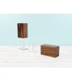 PenDrive de Madera Oscura y Cristal Ref.USBCH8