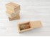 Caja de madera 8,5x5,5x4,5 cm. c/tapa corredera Enrasada Ref.PC1PD