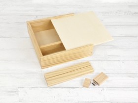 Pack Caja fotos 10x15 + PenDrive + Taco Ref.PackCF13H2T