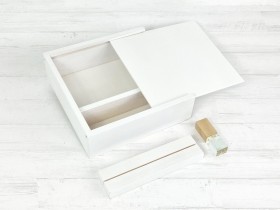 Pack Caja Blanca fotos 10x15 + PenDrive + Taco Ref.PackCF13H5T