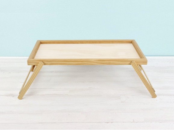 Wooden tray for bed with legs Ref.AR06692