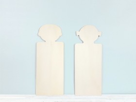 Boy-girl door plate Ref.P00PP8