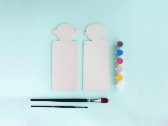 Boy-girl door plate Ref.P00PP8