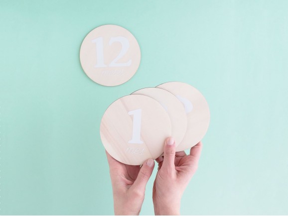 Wooden circle Ø11 cm. Ref.HD110