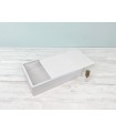Pack Caja para fotógrafos Blanca + PenDrive Ref.Pack1454DBCH4
