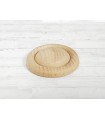 Wooden ceiling light, dove-chest shape, Ø4 cm. Ref.2358