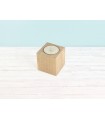 copy of Wooden candle holder 10x5x5 cm. Ref.ET2023
