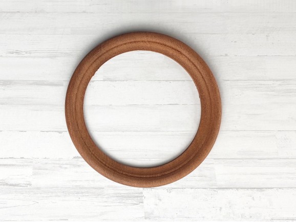 Aro de madera Ø10 cm. c/perfil interior Ref.137