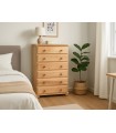 Wooden dresser 6 drawers Ref.2251