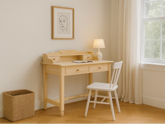 Desk drawers pine Ref.1383