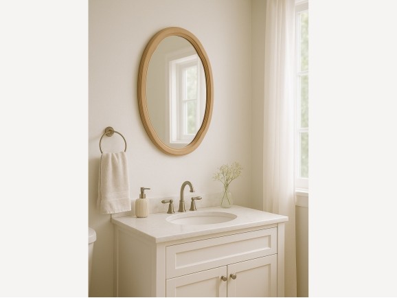 Frame 68x49 cm. for oval mirror Ref.MO601