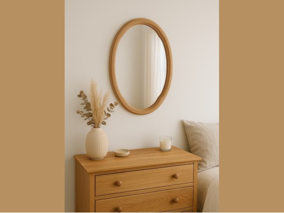 Frame 68x49 cm. for oval mirror Ref.MO601