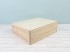 Caja de madera pino 40x30x13 cm. c/bisagra Ref.DRSD140B