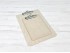 Wooden Menu Card with clip, 2 sizes Ref.DRAB14